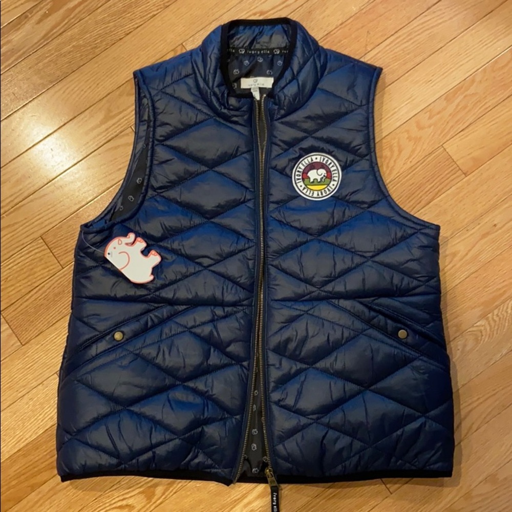 NWT Ivory Ella Puffer Vest